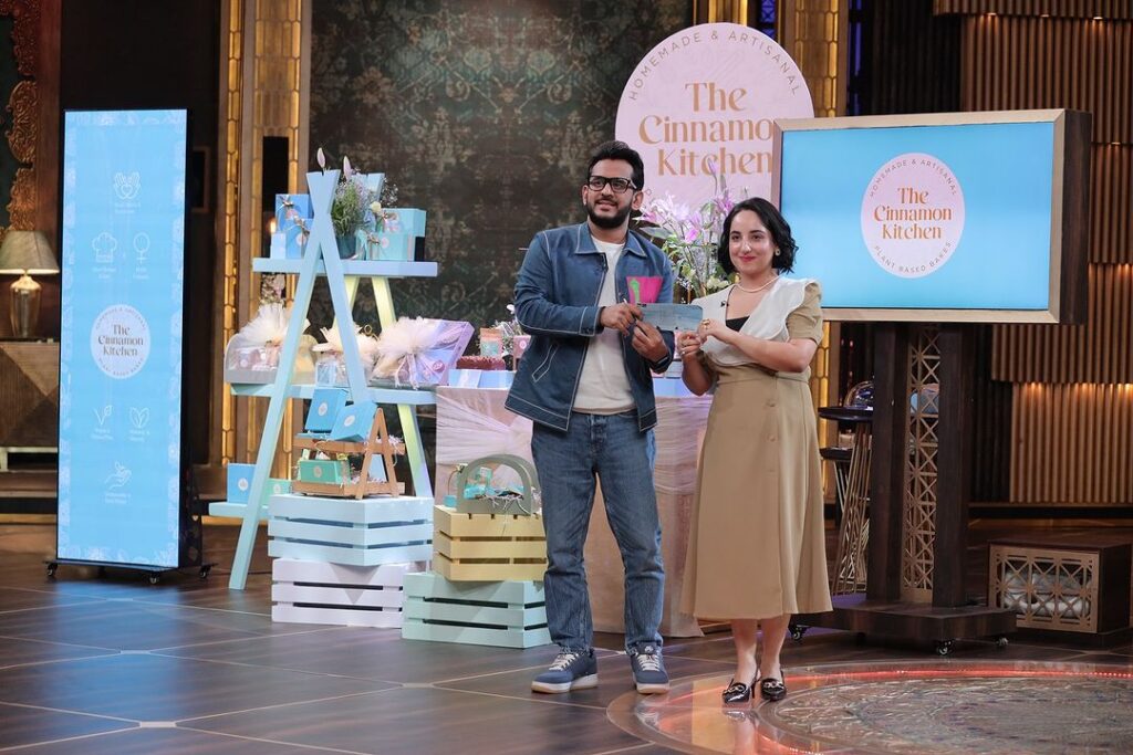 Priyasha Saluja, Founder The Cinnamon Kitchen in Shark Tank Season 3