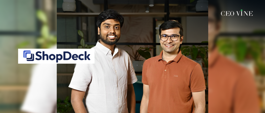 image of ShopDeck founders - Raises $8 Mn in Funding