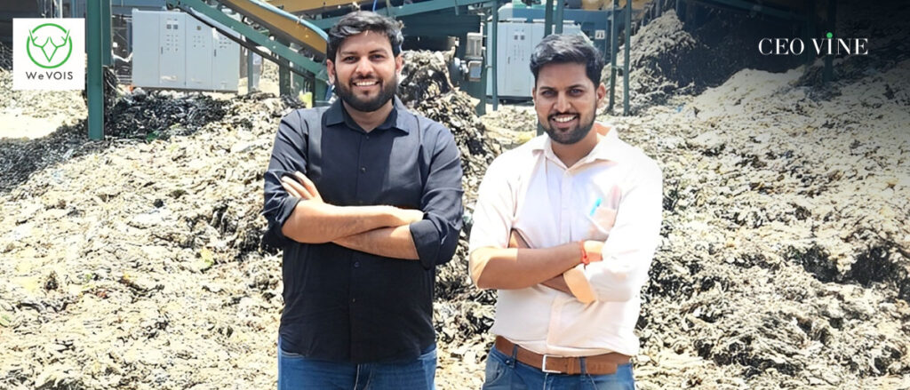 Waste Management Startup WeVOIS Raises ₹36 Crore in Series A Funding WeVOIS founders - Raises ₹36 Crore in Series A Funding