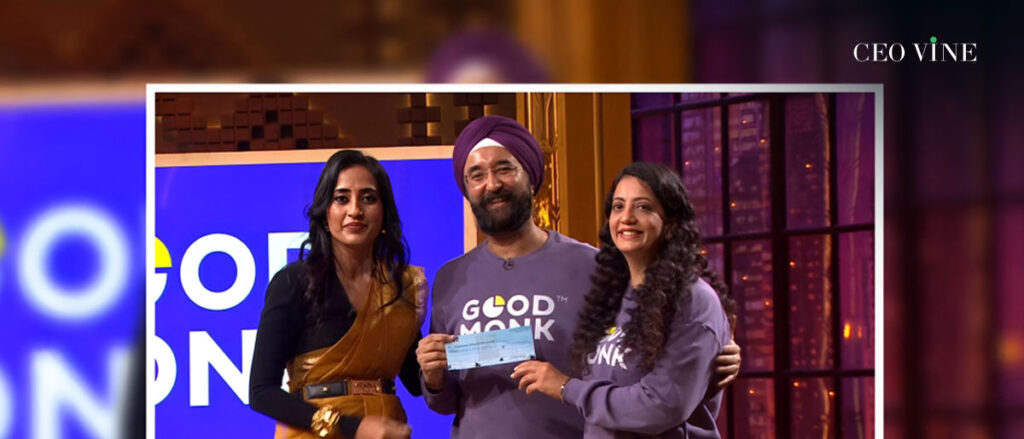 Good Monk Secures Deal on Shark Tank India Season 4 Good Monk Secures Deal on Shark Tank India Season 4