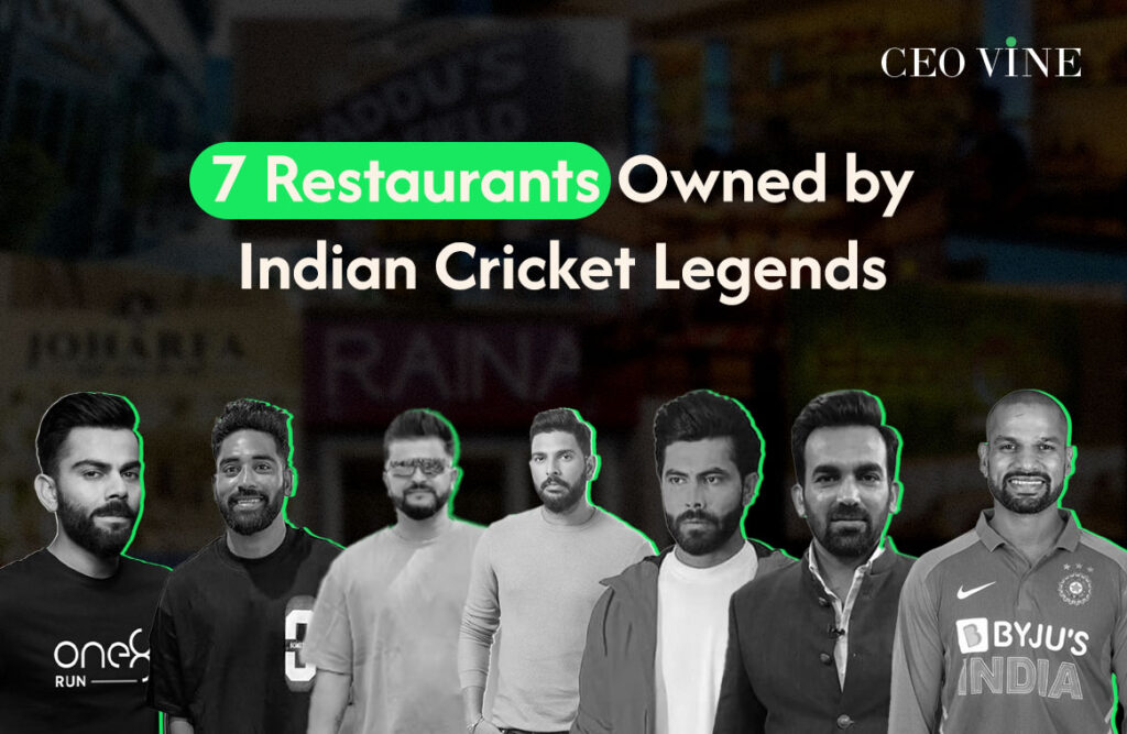 Restaurants Owned by Indian Cricketers