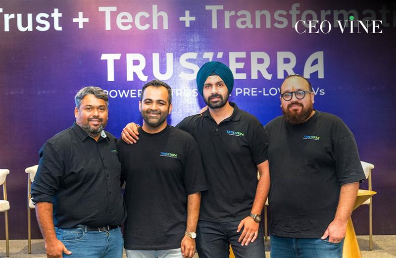 TrusTerra Raises ₹9 Crore in Pre-Seed Funding to Build India’s Trusted Used EV Ecosystem TrusTerra Raises ₹9 Crore