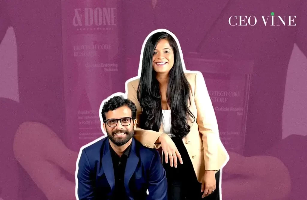 Haircare Brand &Done Raises ₹6.5 Crore in Pre-Seed Funding andDonehair founders