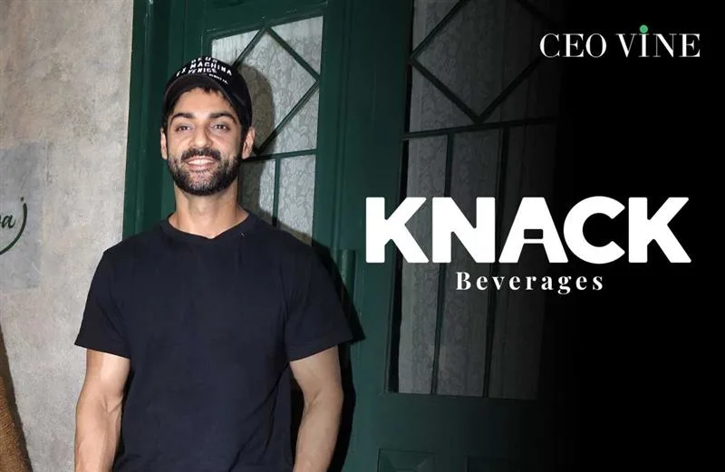Knack Beverages Onboards Karan Wahi as Brand Ambassador and Investor Knack Beverages Onboards Karan Wahi
