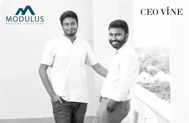 Modulus Housing Raises Rs 70 Crore in Series A Round Modulus Housing founders Shreeram Ravichandran and P. Gobinath