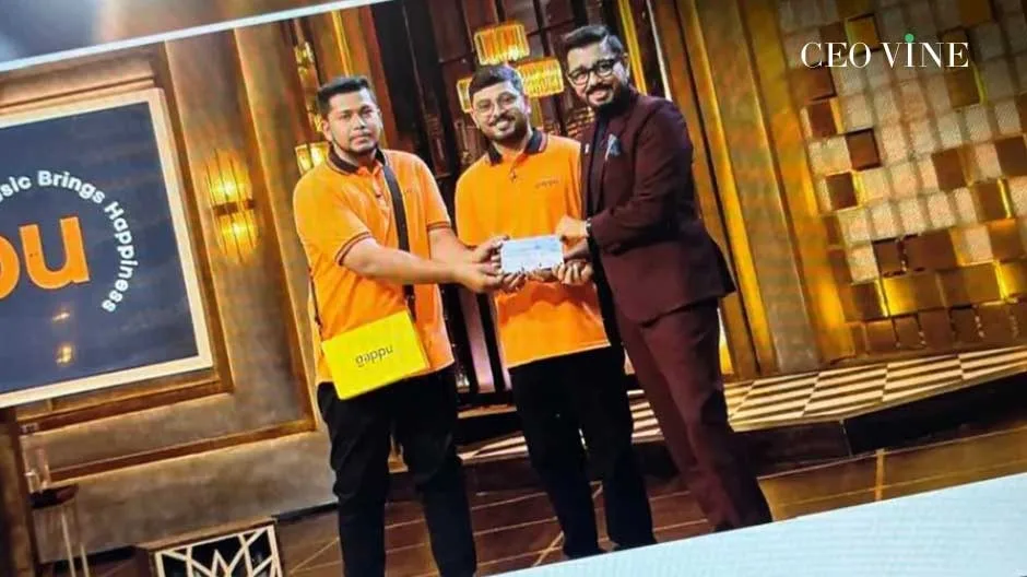 Gappu Secures Rs 30 Lakh Deal on Shark Tank India Gappu on shark tank India